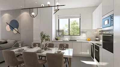 Küche; blick, küchengeräte, tageslicht, moderner stil