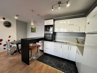 Kitchen; kitchen appliances, modern style