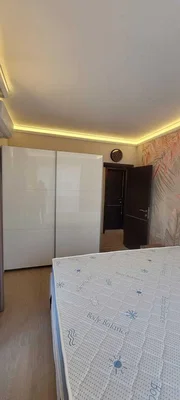 Bedroom; wood floor, natural light