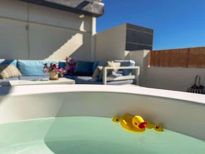 Banyo; doğal ışık