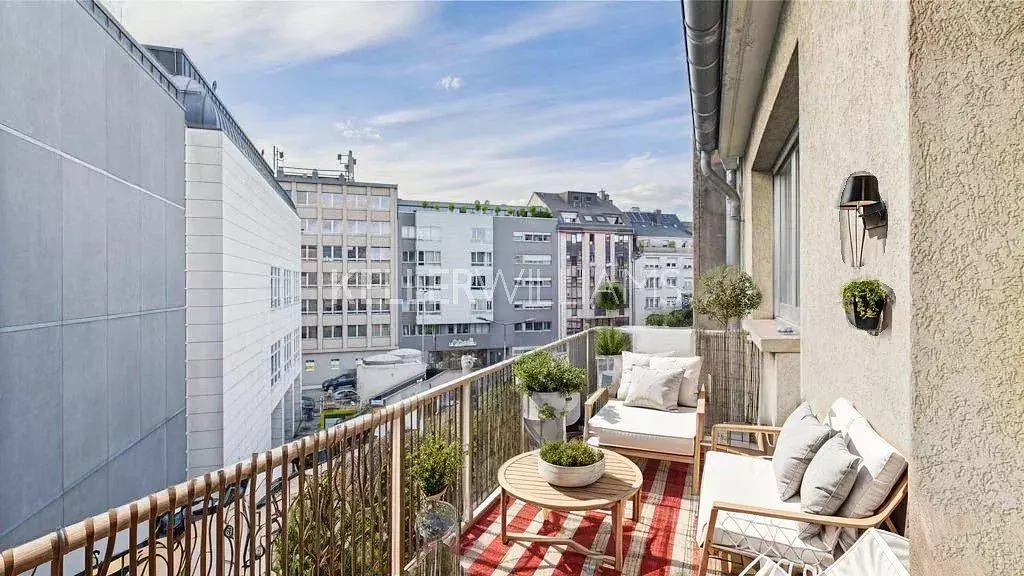 Balkon; manzara, doğal ışık, modern stil