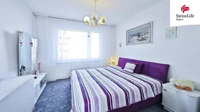 Slaapkamer; natuurlijk licht, moderne stijl