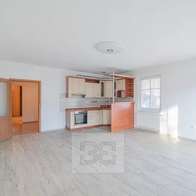 Kitchen; tile floor, wood floor, natural light, modern style, kitchen appliances