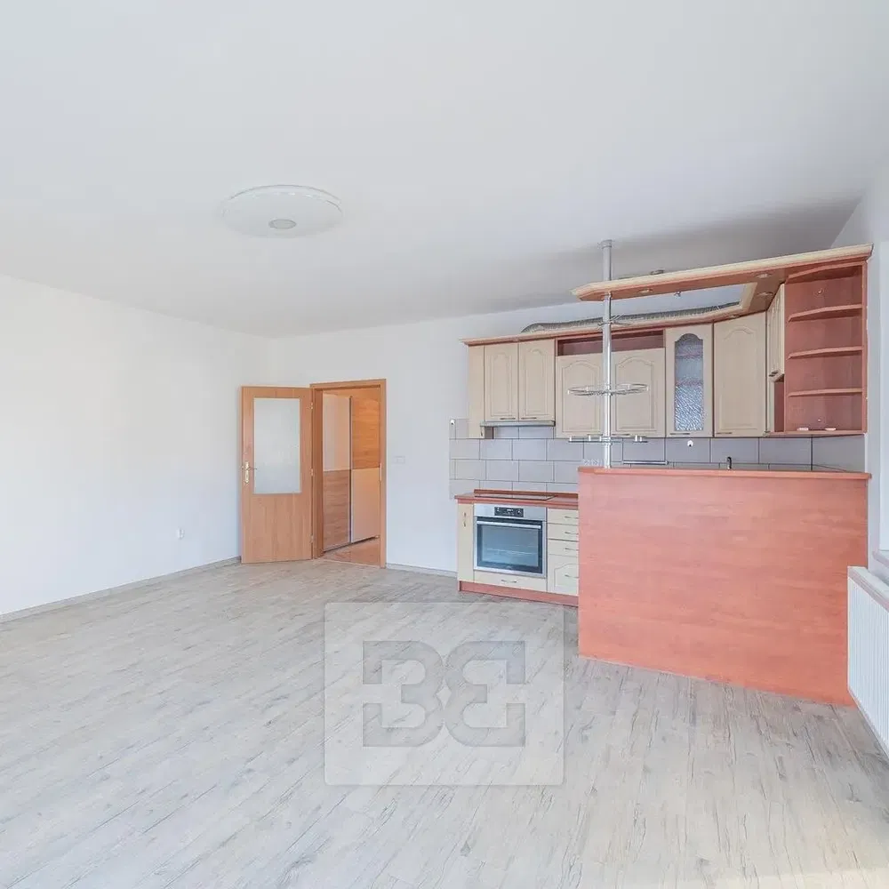 Kitchen; wood floor, natural light