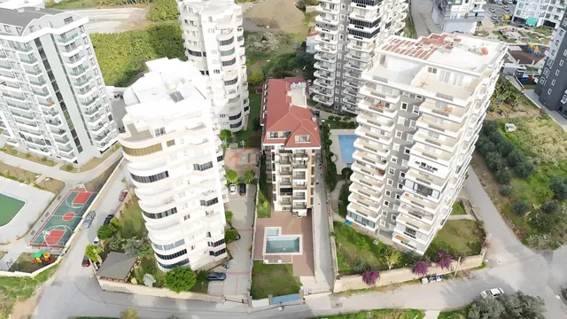 Maison et environs; vue