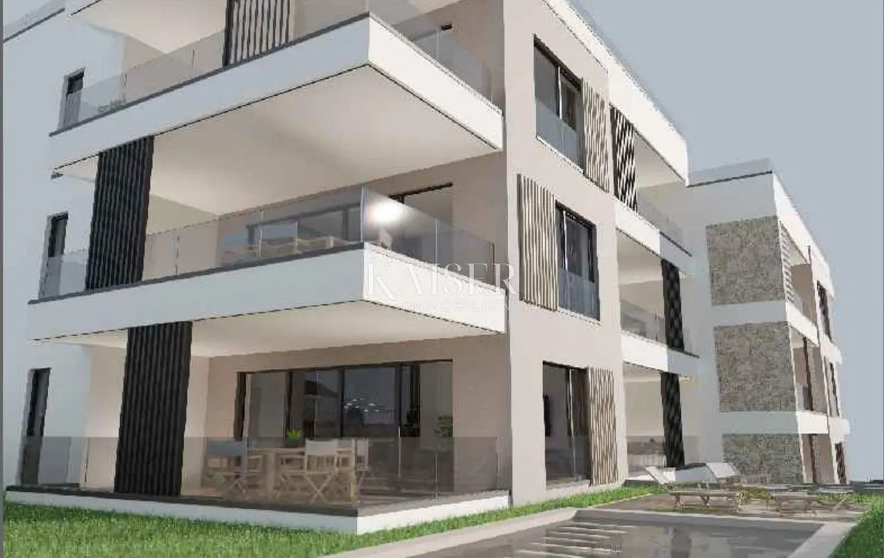 Maison et environs; vue