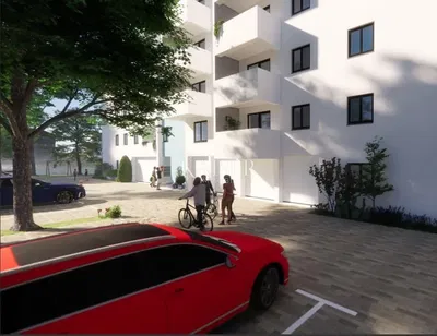 Kuća i okolina; pogled