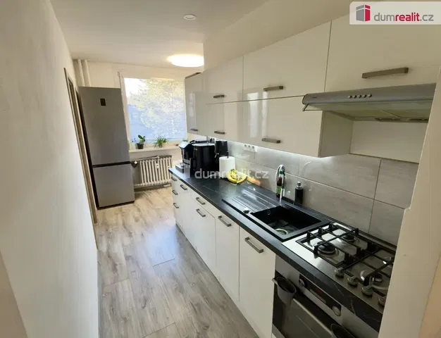 Kuhinja; kućanski aparati, pločice, renoviran, prirodna svjetlost, moderan stil