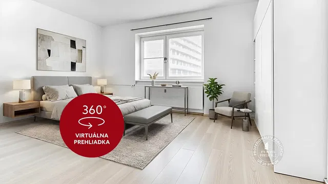 Spálňa; prirodzené svetlo, drevená podlaha, moderný štýl