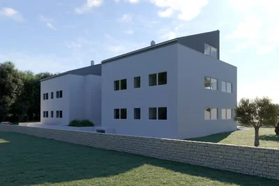 Haus und umgebung; blick