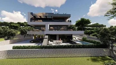 Casa y alrededores; vista, techos altos, luz natural