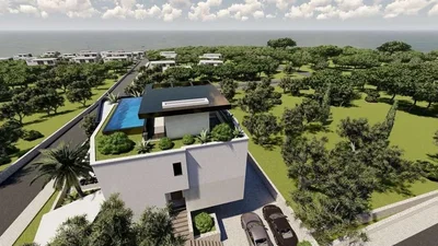 Casa y alrededores; vista, techos altos, luz natural