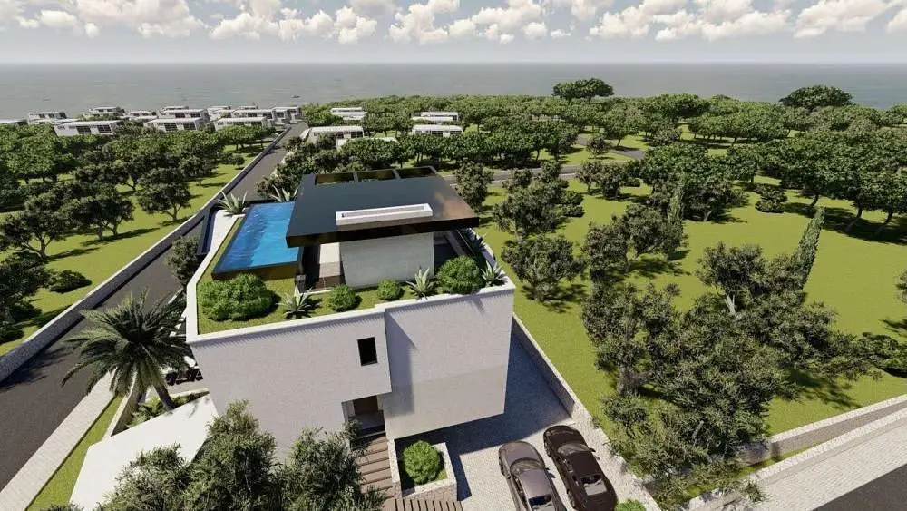 Casa y alrededores; vista, techos altos, luz natural