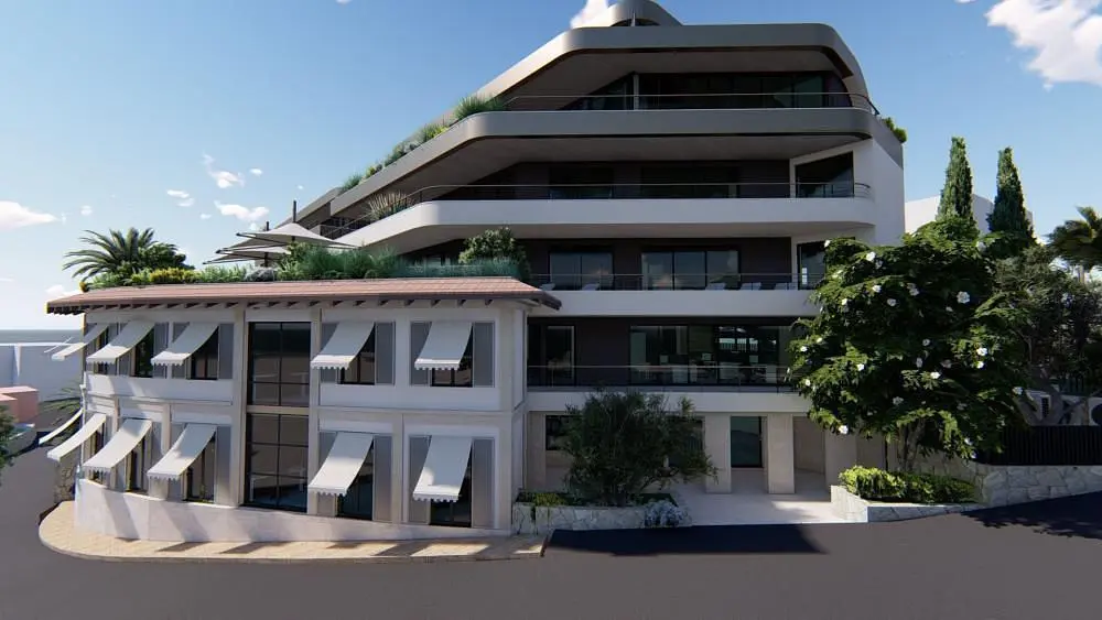 Кућа и околина; поглед