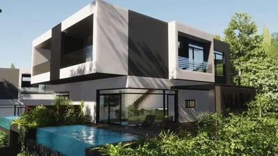 Dům a okolí; výhled, přirozené světlo