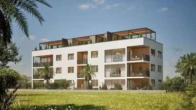 Haus und umgebung; blick