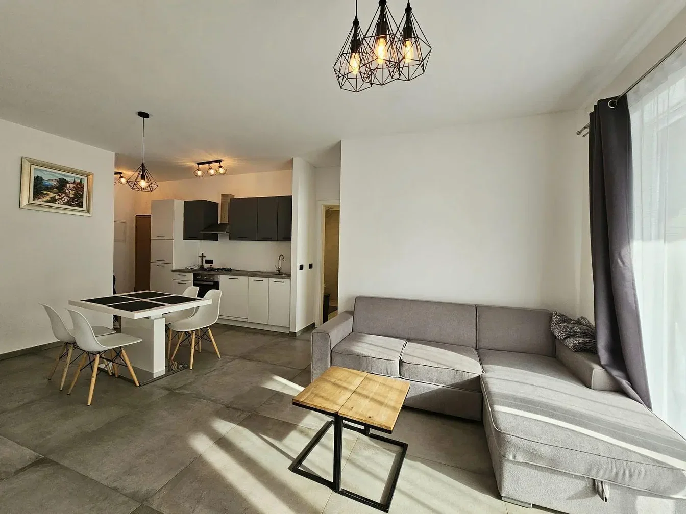 Wohnzimmer; tageslicht, moderner stil