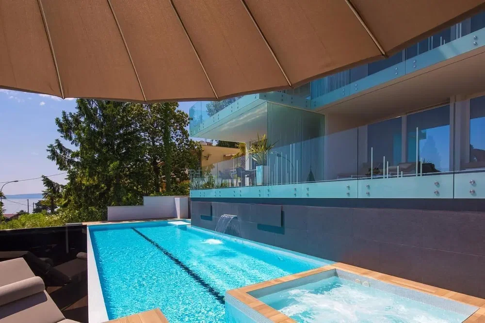 Terrasse; vue, lumière naturelle