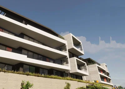 Кућа и околина; поглед