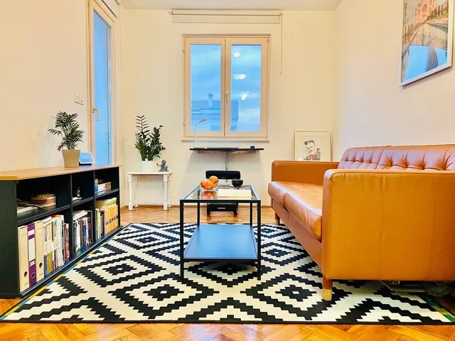 Salón; luz natural, estilo moderno