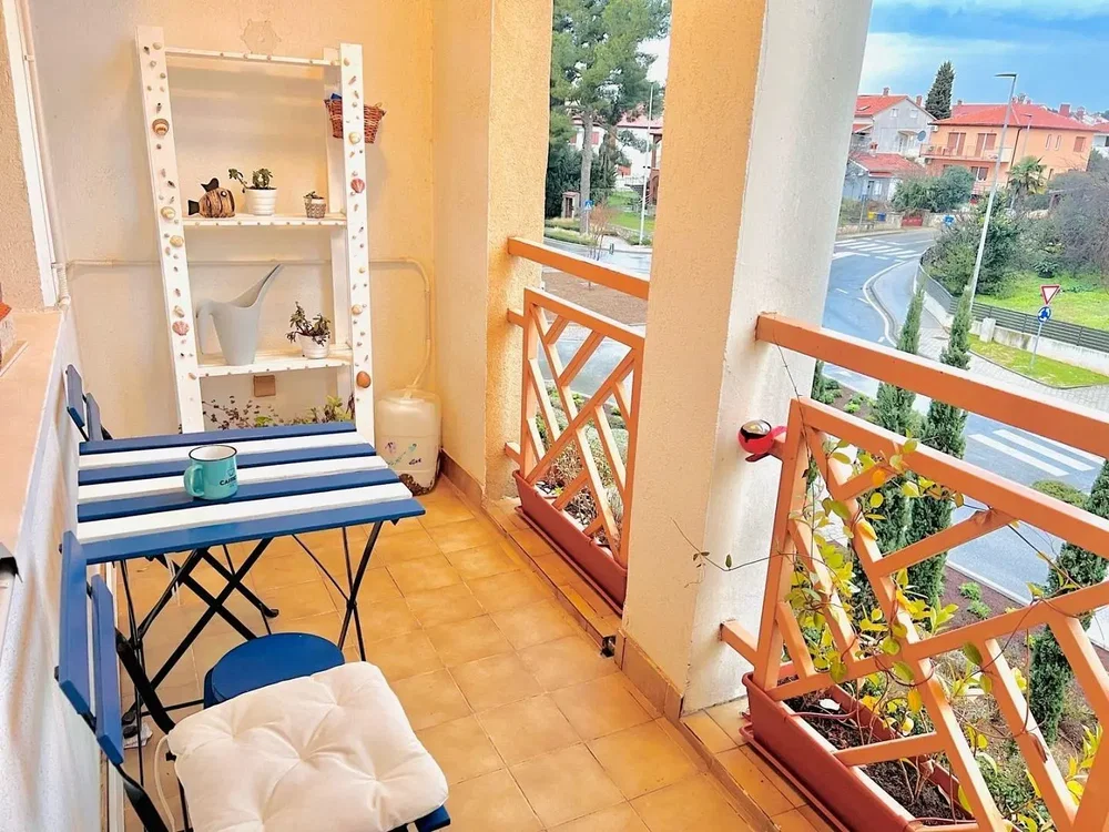 Balcon; vue, lumière naturelle