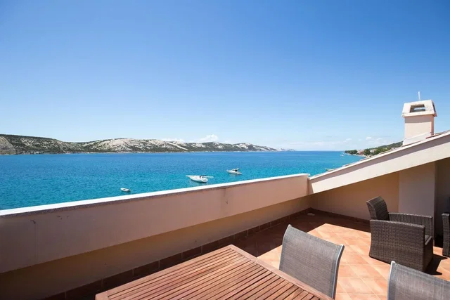 Terrasse; vue, carrelage