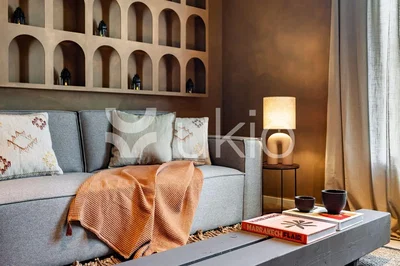 Wohnzimmer; moderner stil, tageslicht