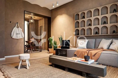 Wohnzimmer; tageslicht, moderner stil