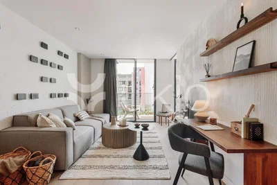 Wohnzimmer; blick, tageslicht, moderner stil