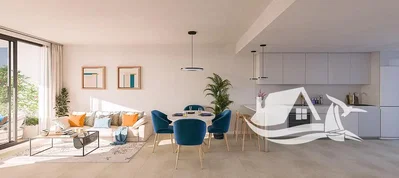 Oturma odası; manzara, doğal ışık, modern stil