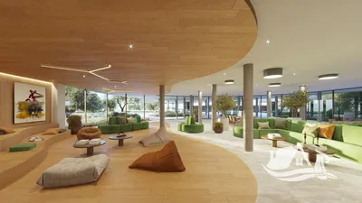 Oturma odası; doğal ışık, modern stil