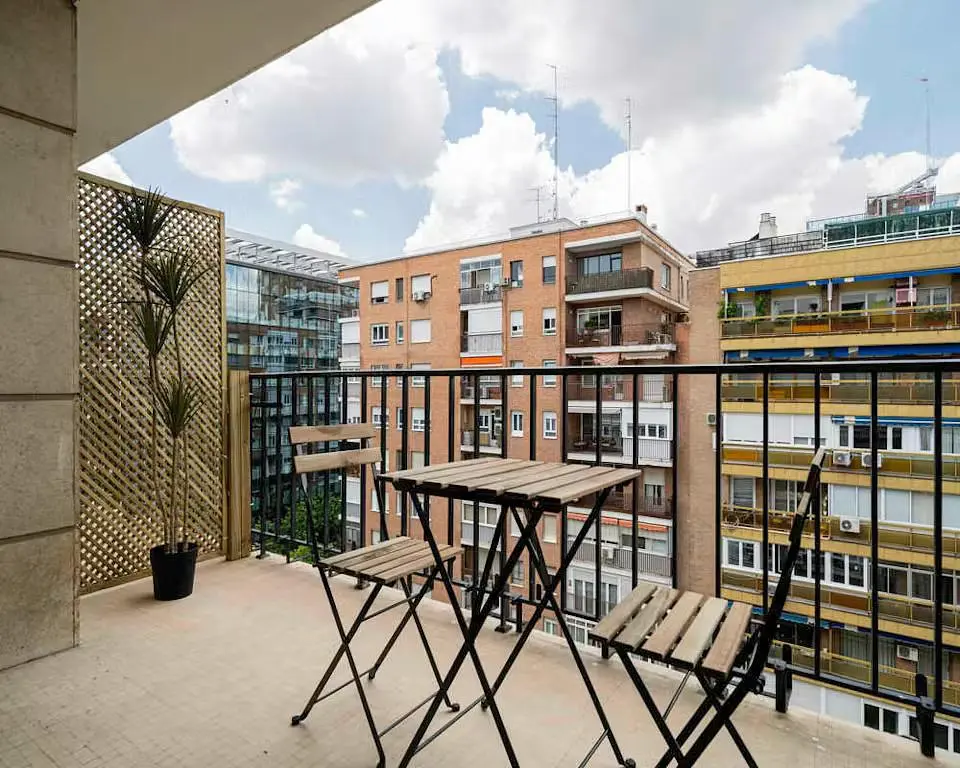 Balkon; blick, tageslicht