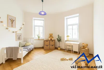 Çocuk odası; doğal ışık, modern stil