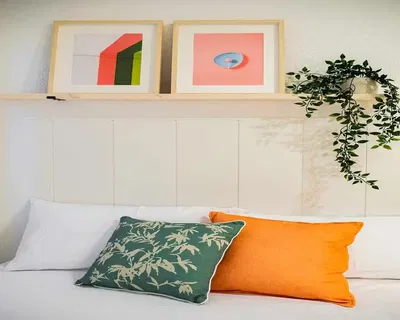 Schlafzimmer; moderner stil, tageslicht