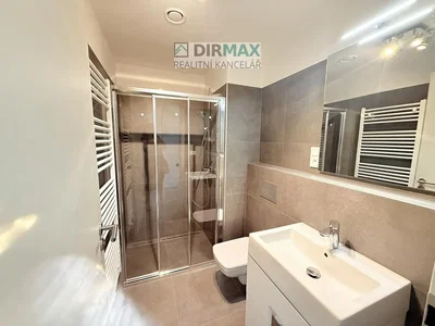 Bagno; pavimento in piastrelle, ristrutturato, luce naturale, stile moderno