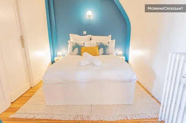 Schlafzimmer; tageslicht, moderner stil
