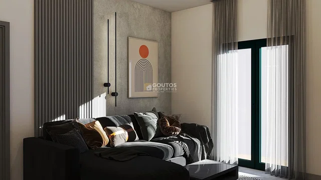 Obývací pokoj; přirozené světlo, moderní styl