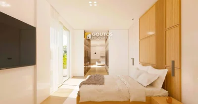 Chambre; lumière naturelle, style moderne