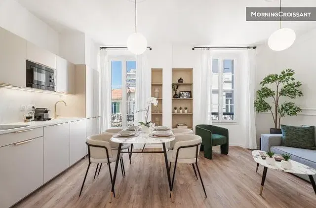 Living room; view, modern style, natural light, wood floor
