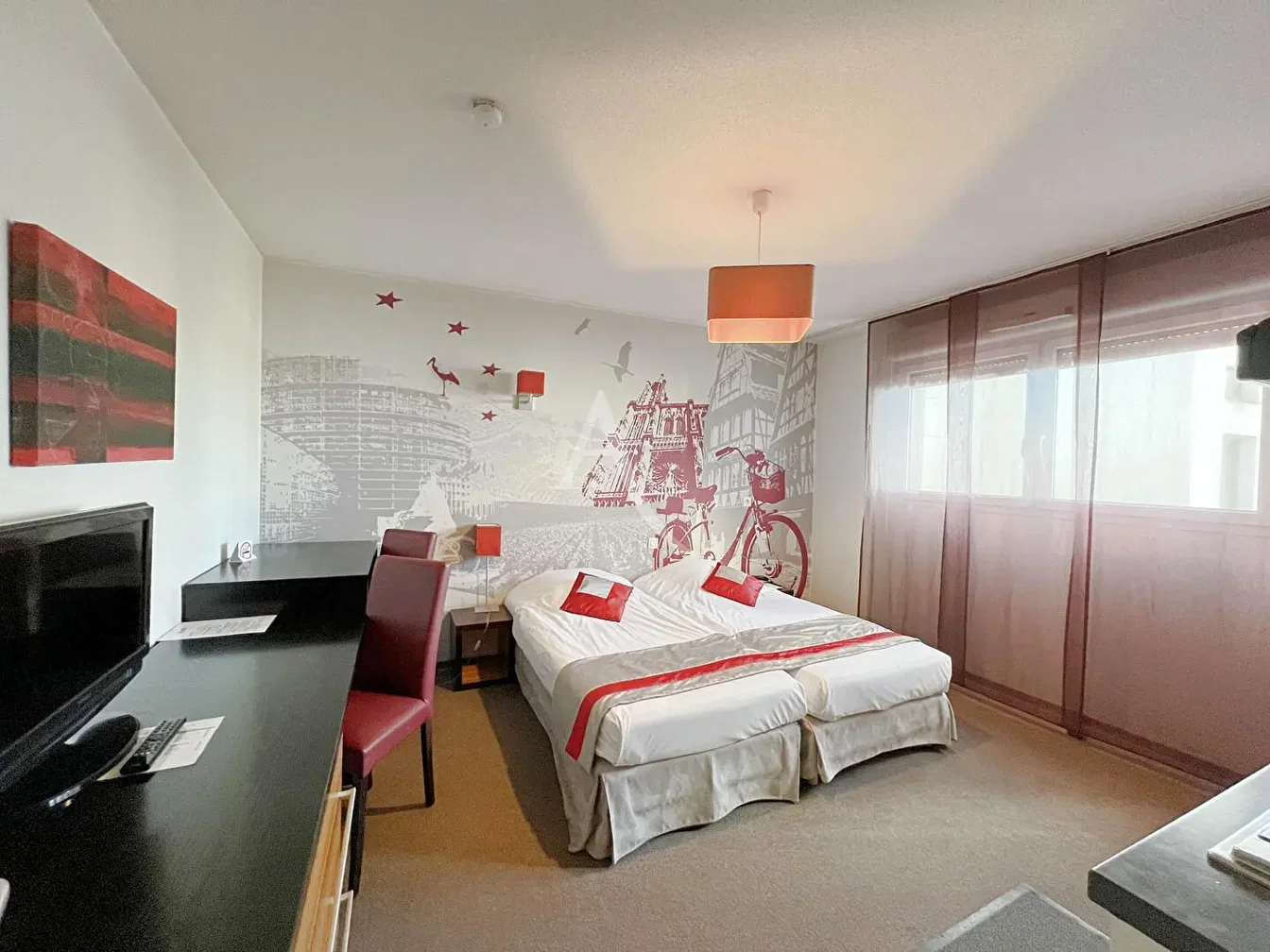 Yatak odası; doğal ışık