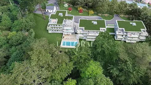 Kuća i okolina; pogled