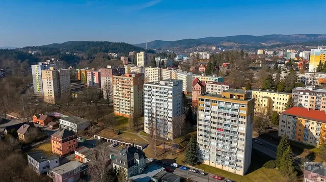 Dom i otoczenie; widok