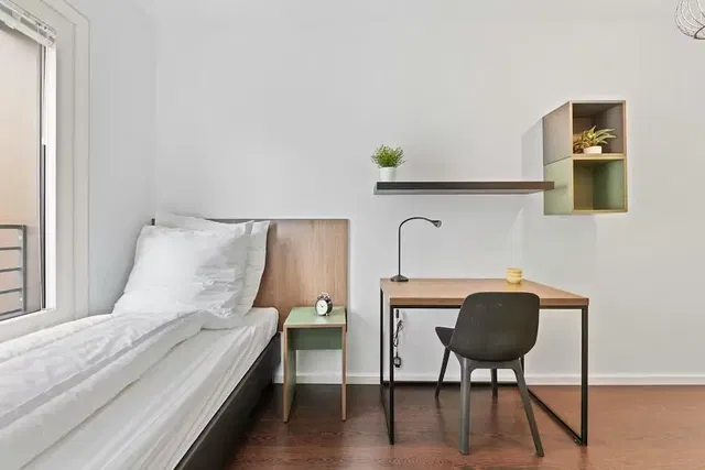 Dormitorio; luz natural, estilo moderno