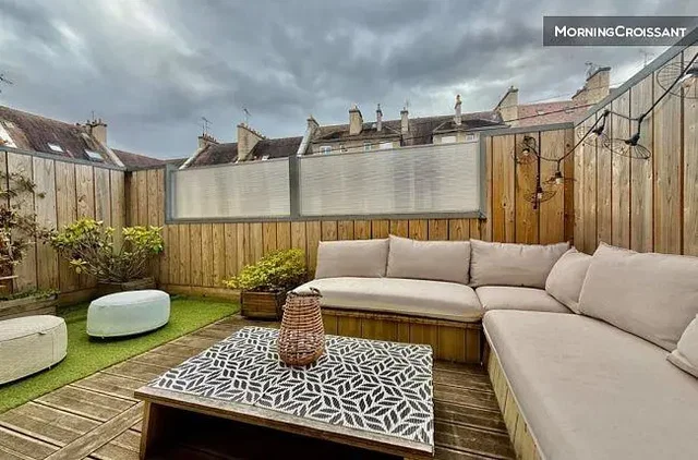 Terrasse; moderner stil