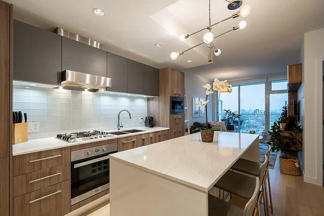 Kitchen; kitchen appliances, view, natural light, modern style