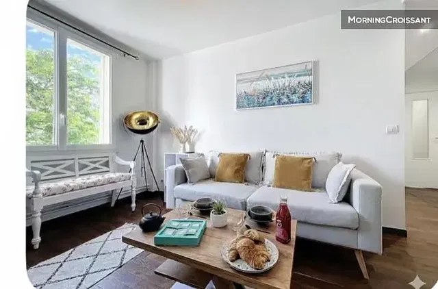 Woonkamer; uitzicht, natuurlijk licht, moderne stijl