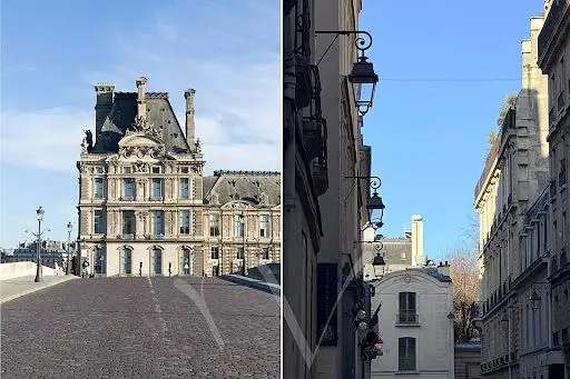 Dům a okolí; výhled