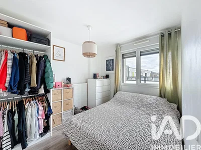 Chambre; lumière naturelle, style moderne
