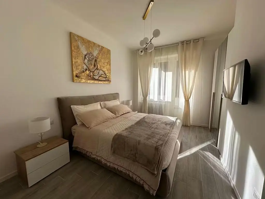 Schlafzimmer; tageslicht, moderner stil