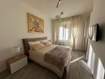 Schlafzimmer; tageslicht, moderner stil